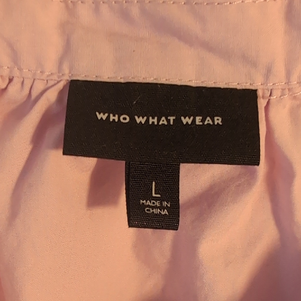 Who What Wear Lilac Blouse Size Large - Picture 2 of 11